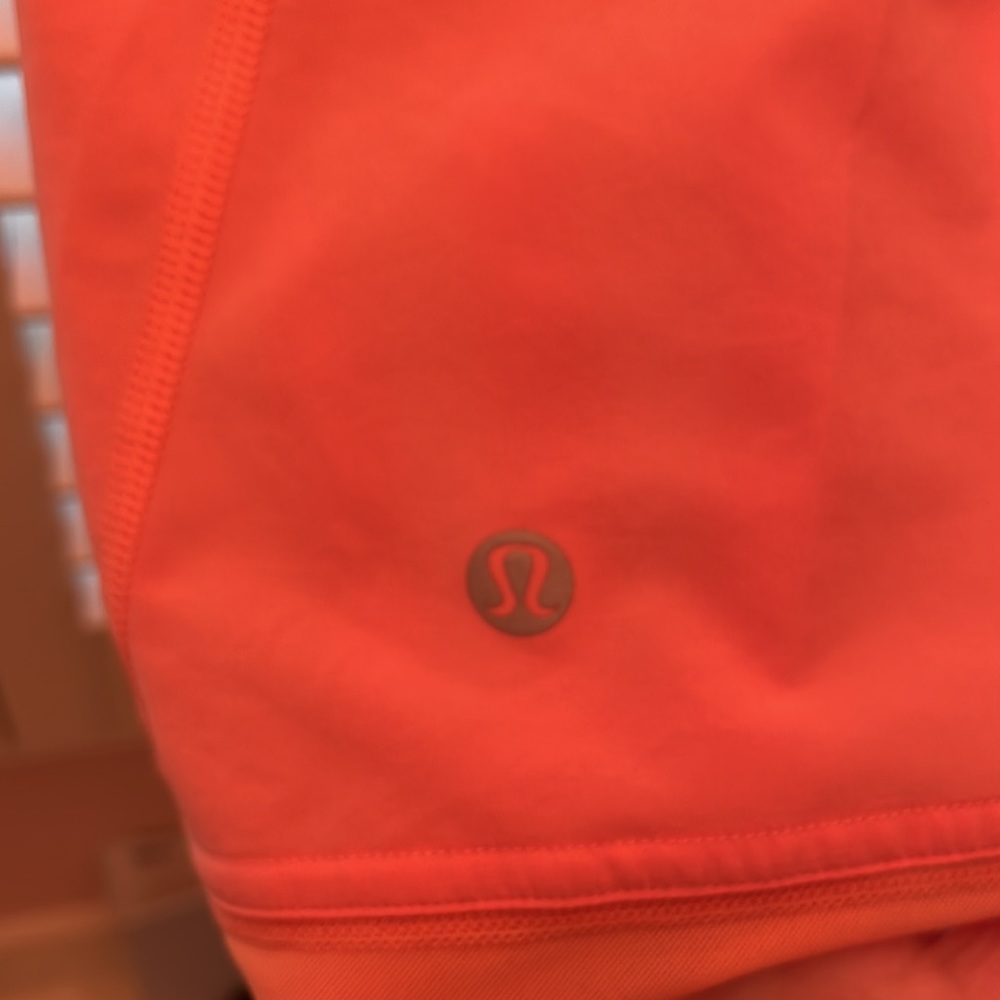 lululemon orange/pink tank size 2